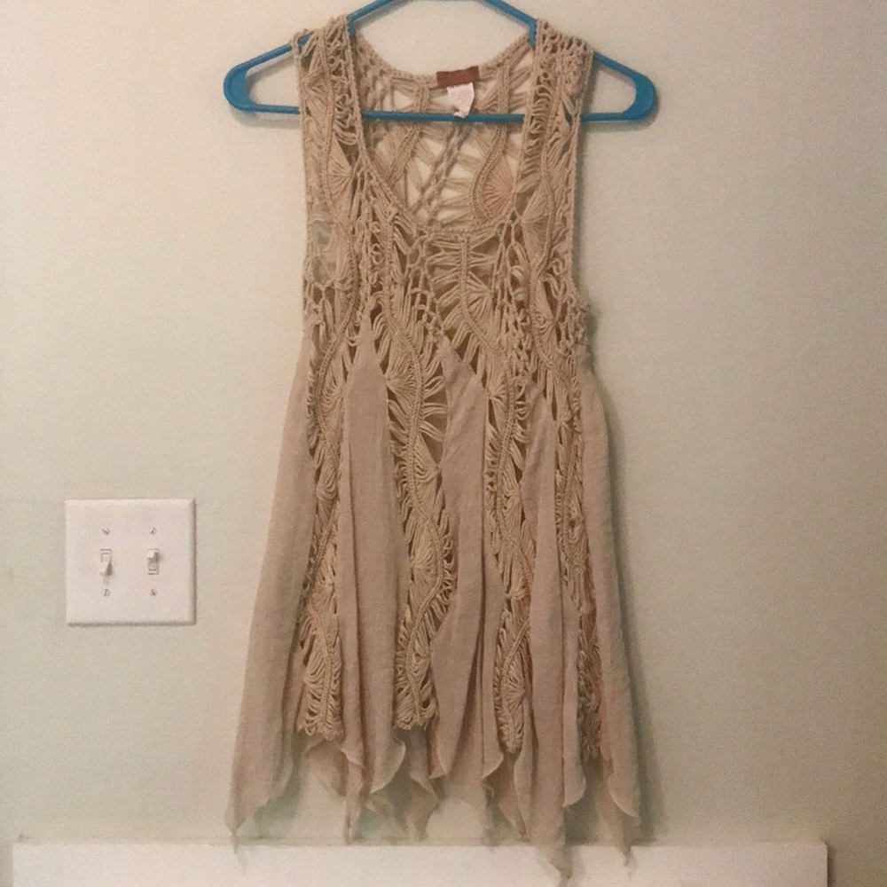 Crochet tank top Scully Brand